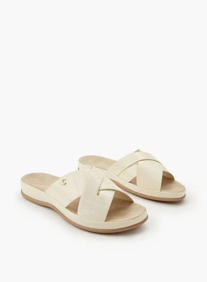 لو كونفورت صنادل بحزام متقاطع